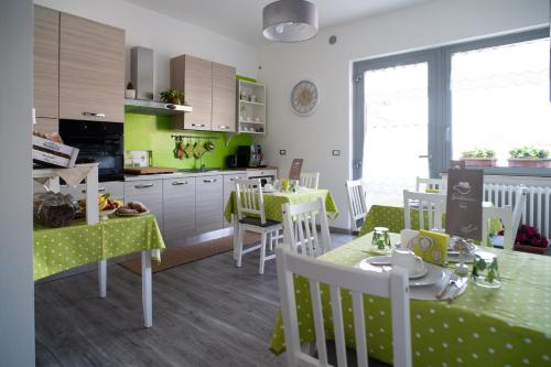 Kuchyň nebo kuchyňský kout v ubytování Baldacci Bed & Breakfast