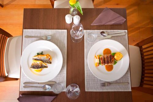 Comida en el hotel o alrededores