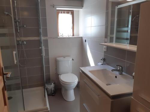 Ένα μπάνιο στο Le chalet du Brabant