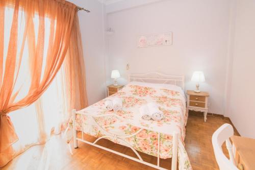 Gulta vai gultas numurā naktsmītnē Eva's Apartment - Corfu Town