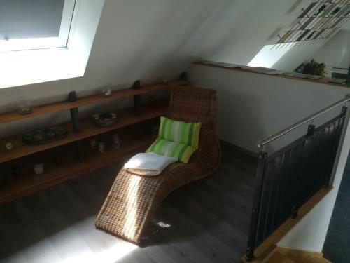 Χώρος καθιστικού στο Top Ferienwohnung 125 m² in Salem