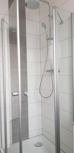 Ένα μπάνιο στο Ferienwohnung Kriemhild
