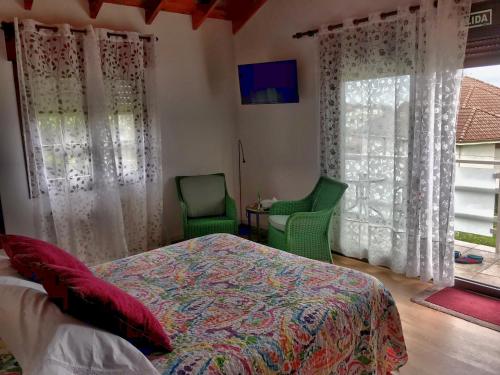Postel nebo postele na pokoji v ubytování Estudio de encanto en Isla playa