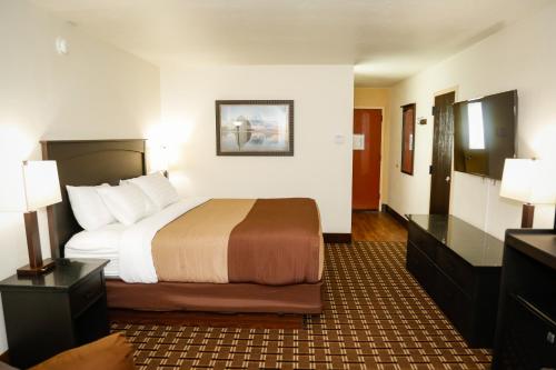 Krevet ili kreveti u jedinici u okviru objekta Billings Hotel & Convention Center