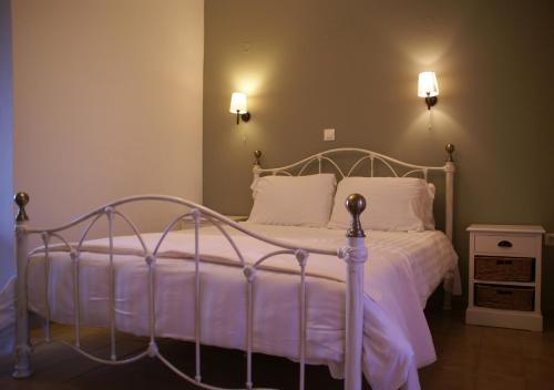 Ένα ή περισσότερα κρεβάτια σε δωμάτιο στο Thalero Holidays Center 