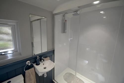 Ett badrum på Craiglockhart Lodge
