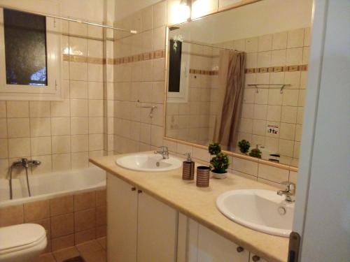 Kúpeľňa v ubytovaní Vila alegria