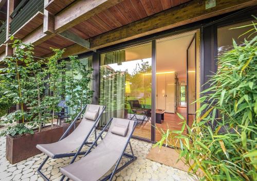 Zahrada ubytování Ferienwohnungen Boardinghouse Bodensee