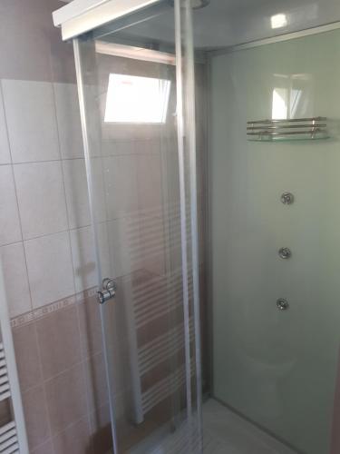 Koupelna v ubytování Pagrepe apartman