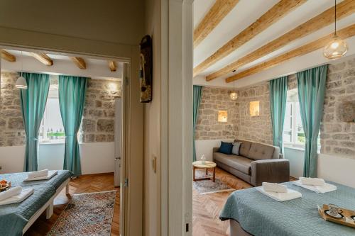 Posezení v ubytování Conborgo Apartments