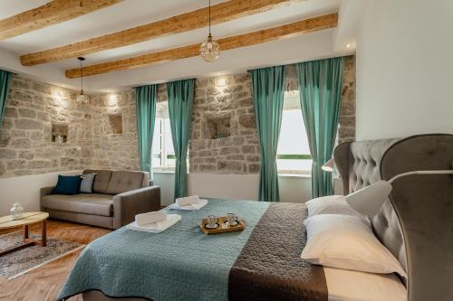 Posezení v ubytování Conborgo Apartments