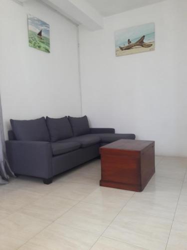 Χώρος καθιστικού στο Le Tropical Chez Jeannette