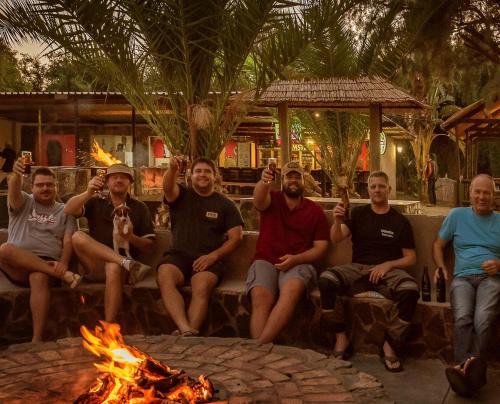 Tetamu yang menginap di Orange River Rafting Lodge