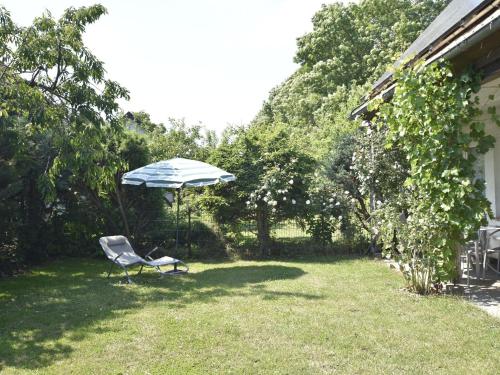 Jardín al aire libre en Ferienhaus in Neubukow mit Terrasse