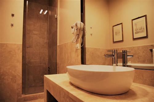 Koupelna v ubytování Villa Casagrande Resort e SPA