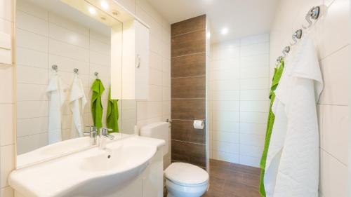 Kúpeľňa v ubytovaní Apartments Presslauer - Mori