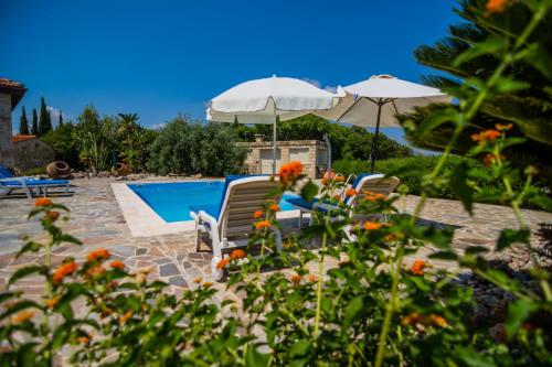 Πισίνα στο ή κοντά στο Gujadani Villa