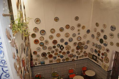 A bathroom at Hostal Alcázar