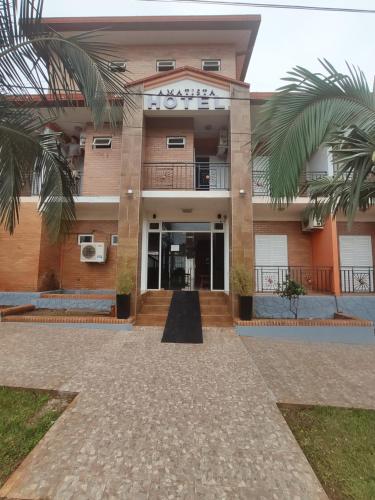 Η πρόσοψη ή η είσοδος του Hotel Amatista