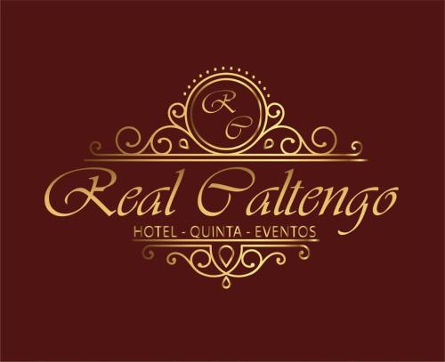 a logo for a hotel entitled real cartinaosa at Hotel No Que No in Tepexi del Río