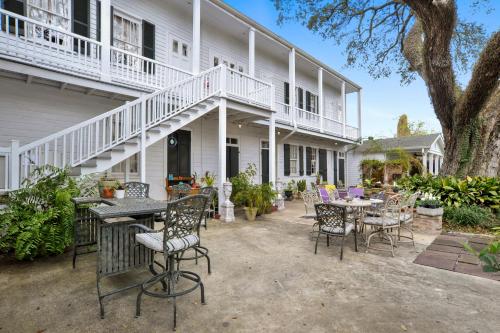 Ein Balkon oder eine Terrasse in der Unterkunft Ashton's Bed and Breakfast