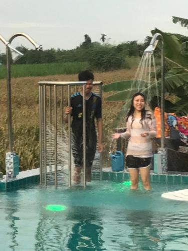 Bazén v ubytování Chef Nirvana Spa Pool Villa nebo v jeho okolí