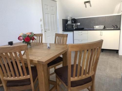 Η κουζίνα ή μικρή κουζίνα στο Apartments Marianna