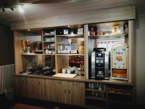 Lounge nebo bar v ubytování Auberge des Skieurs