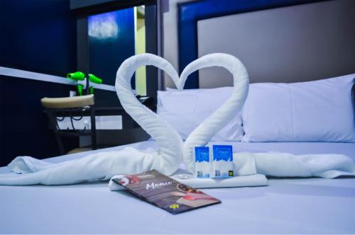 Hotel 99 Cubaoにあるベッド