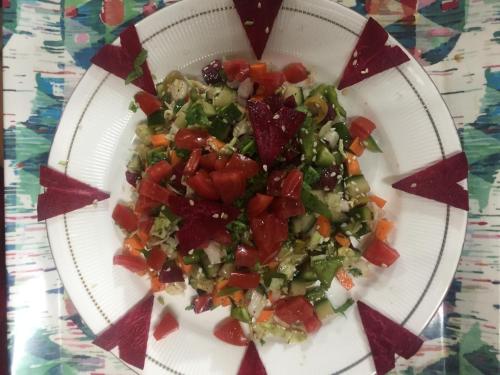 Comida en el hotel o alrededores