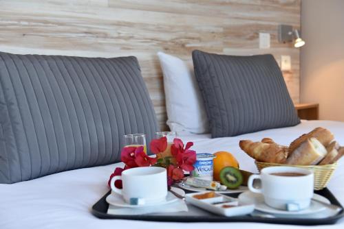 Cama o camas de una habitación en Hotel Palazzu & SPA - Adult Only