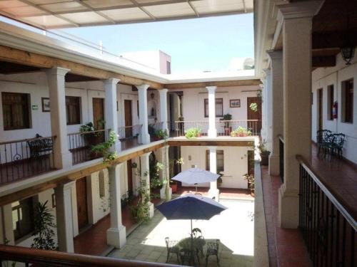 En balkon eller terrasse på Parador Monte Carmelo