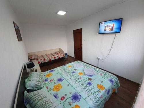 Postel nebo postele na pokoji v ubytování Apartment Ada Kaleh