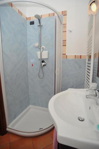 Ένα μπάνιο στο Casa Gentile