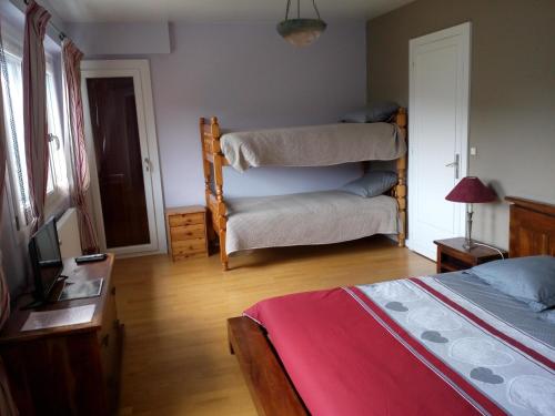 Postel nebo postele na pokoji v ubytování Bellavie - Maison d'hôtes