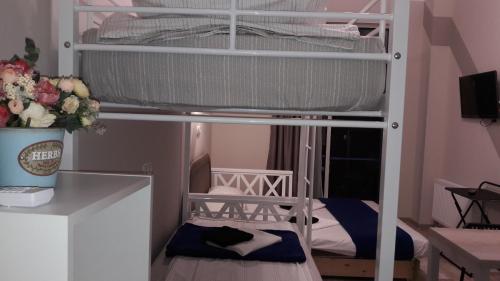 Katil atau katil-katil dalam bilik di 10 Fontana House Mykonos