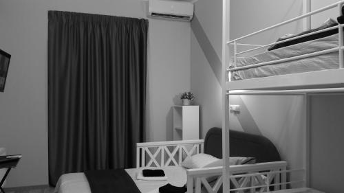 Katil atau katil-katil dalam bilik di 10 Fontana House Mykonos