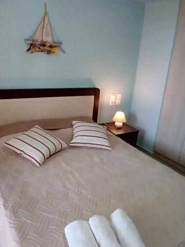 Ένα ή περισσότερα κρεβάτια σε δωμάτιο στο Anna Studios and Apartments