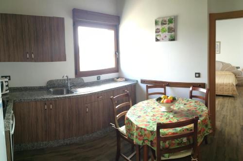 Kjøkken eller kjøkkenkrok på Casas Rurales Cuatro Valles