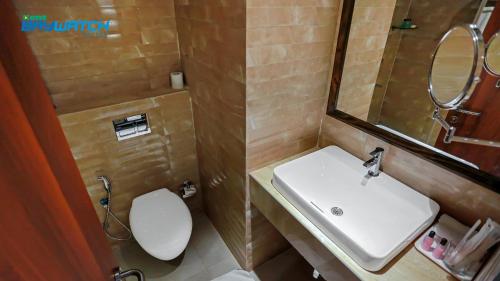 Koupelna v ubytování Kent Baywatch Suites