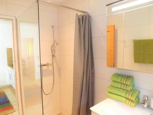 Kúpeľňa v ubytovaní Apartments Scheffau