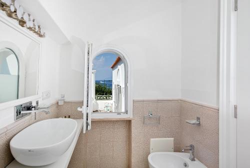 Kylpyhuone majoituspaikassa Casa Gaia