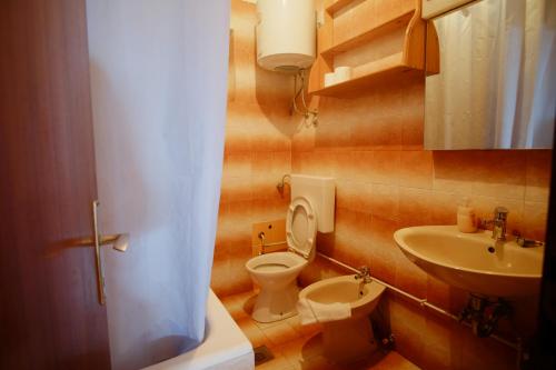 Koupelna v ubytování Apartment Gordana