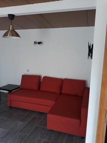 Χώρος καθιστικού στο Casa do Serrador