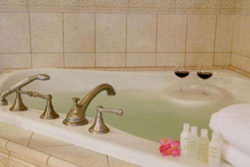 Ein Badezimmer in der Unterkunft Ashton's Bed and Breakfast