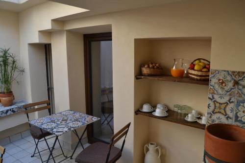 Posezení v ubytování BnB Agorà Panoramic Rooms