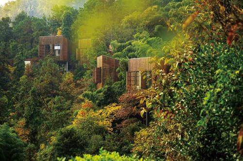 Taman di luar Liyang Meijie Mountain Hotspring Resort Hotel