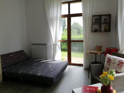 Χώρος καθιστικού στο Boomerang Guest House