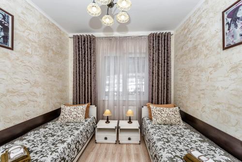 Llit o llits en una habitació de FAVAR Carpathians