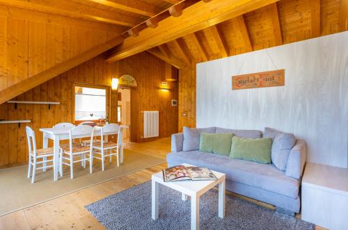 Et sittehjørne på Albergo Diffuso Ravascletto